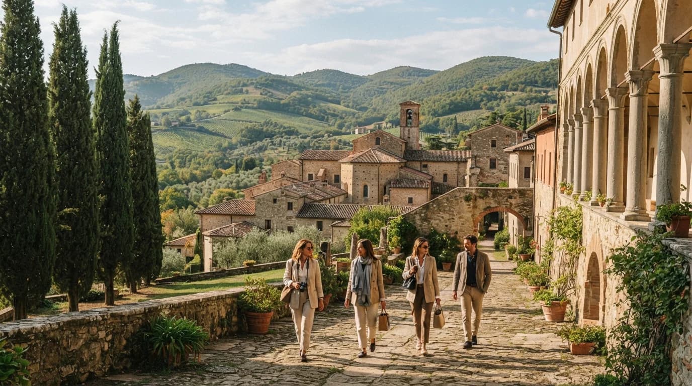 Gita all'Abbazia di Praglia, Arquà Petrarca e Monselice