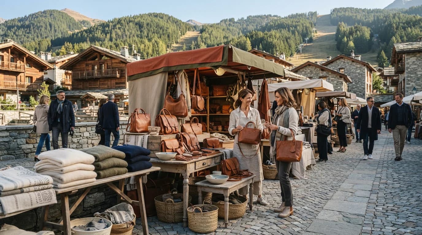 Gli Ambulanti di Forte dei Marmi a Sauze d'Oulx