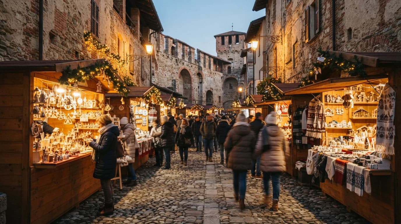 Il Borgo di Babbo Natale a Ricetto di Candelo