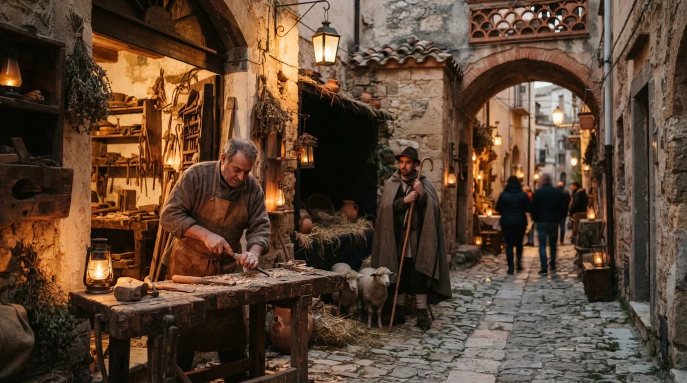 Il Presepe Vivente delle Antiche Tradizioni a Ravanusa