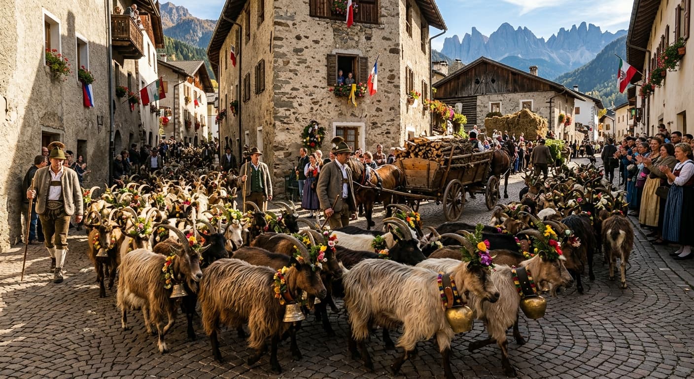 La Desmontegada de le caore