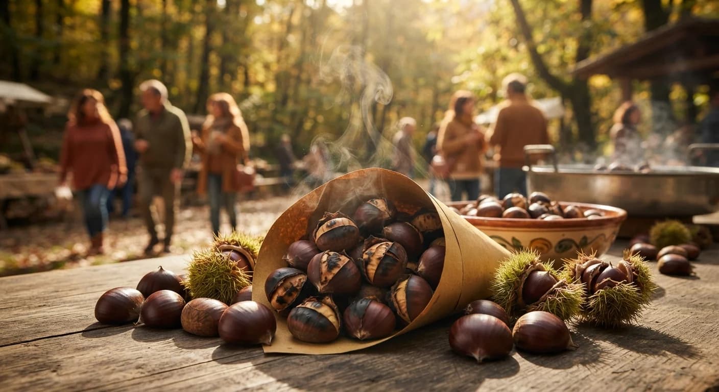 Le Castaghiotte e la cacciatesorosa Castagnata