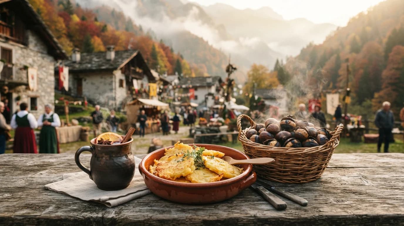 Lusevera Bardo (UD) – Burjanka – Festa delle Castagne