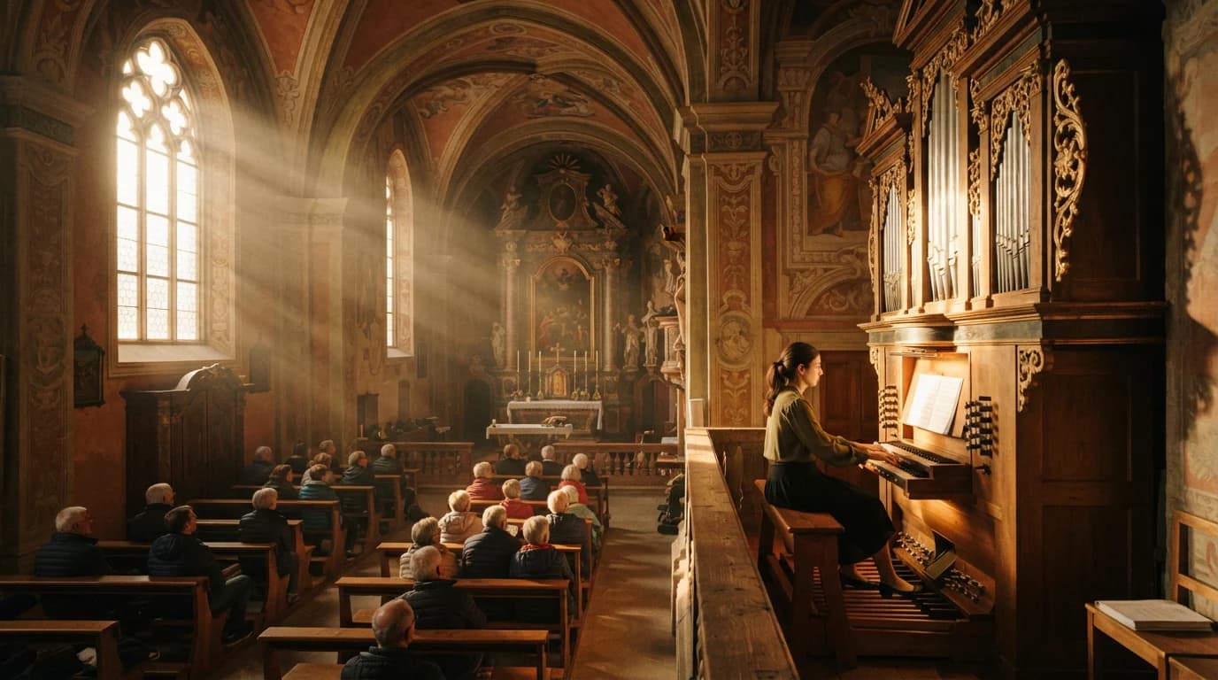 Matinée d’organo con Agnes Schwienbacher nella Chiesa Parrocchiale di Scena