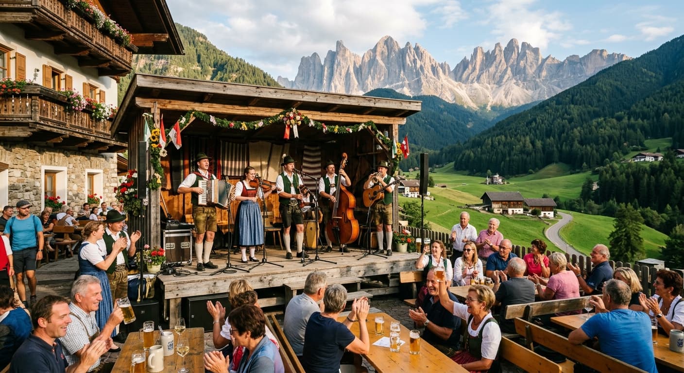 Mattinata con il gruppo "Die Jochgeyer"