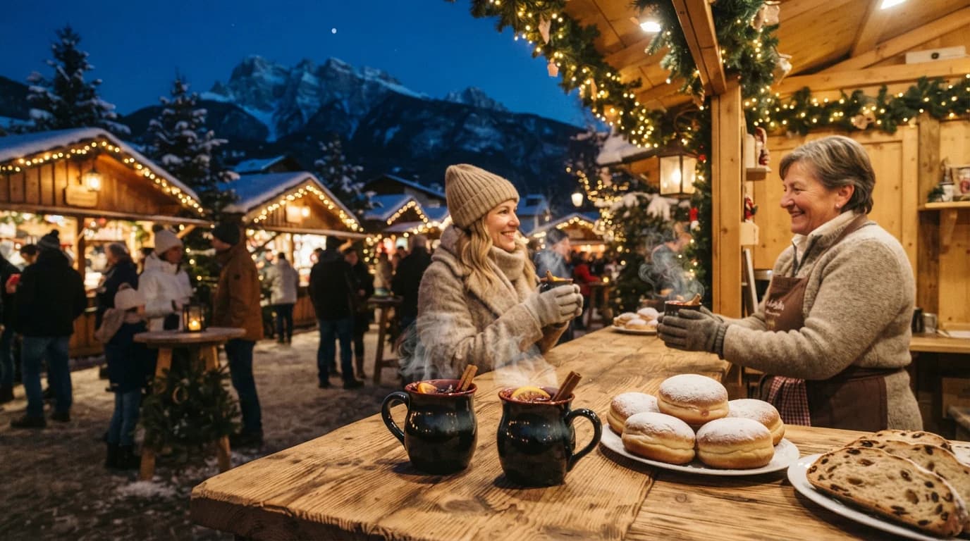 Mercatino di Natale Polvere di Stelle - Gli stand gastronomici