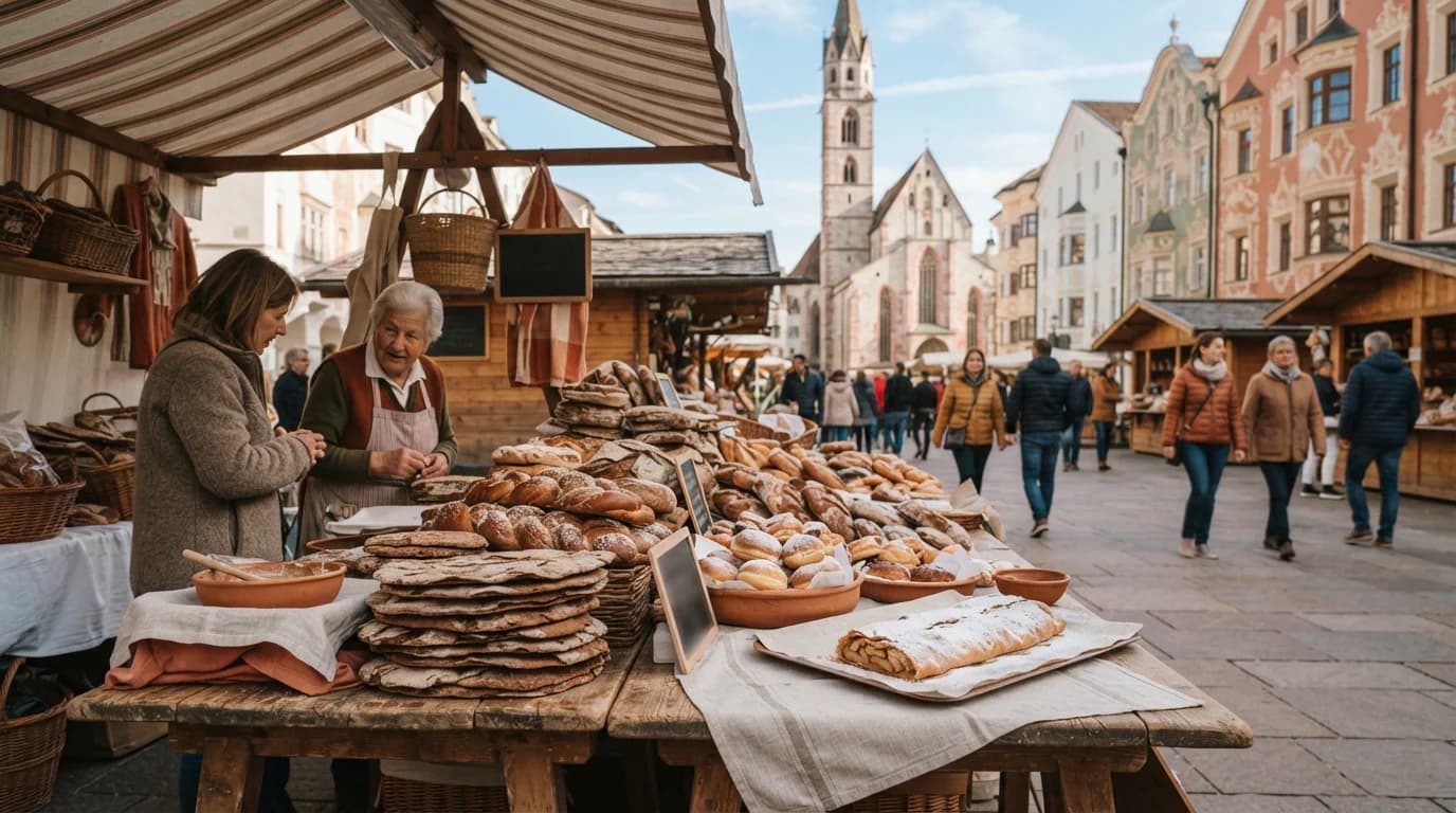 Mercato del pane e dello strudel