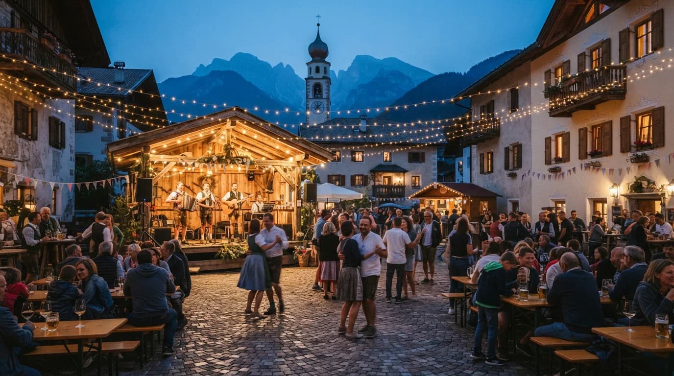 "Montags-Feschtl" - Festa in piazza a Colma il 31.08.2026