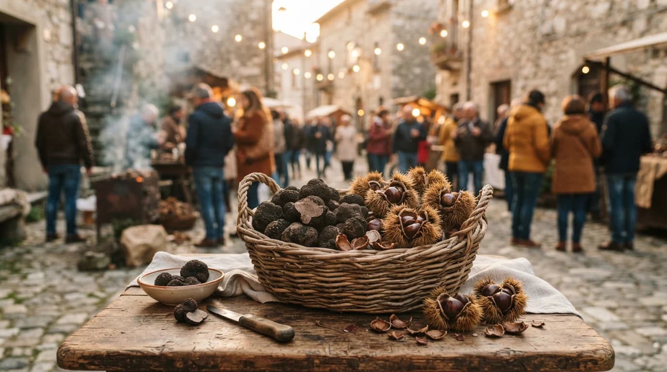 Mostra Mercato del Tartufo Nero e Sagra della Castagna a Bagnoli Irpino