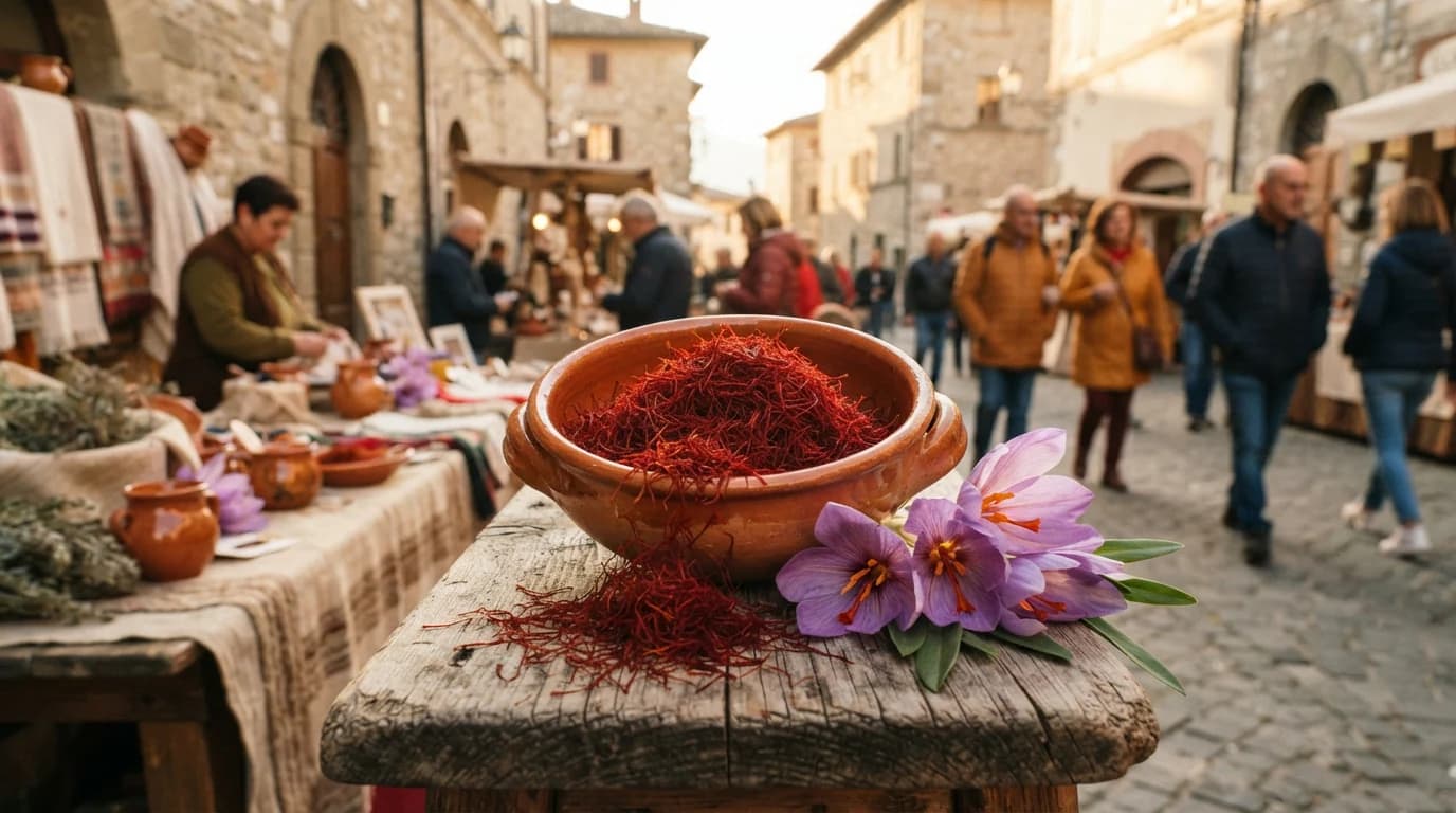 Mostra mercato dello Zafferano di Cascia