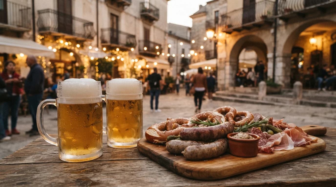 Oktoberfest in Piazzetta Palombo