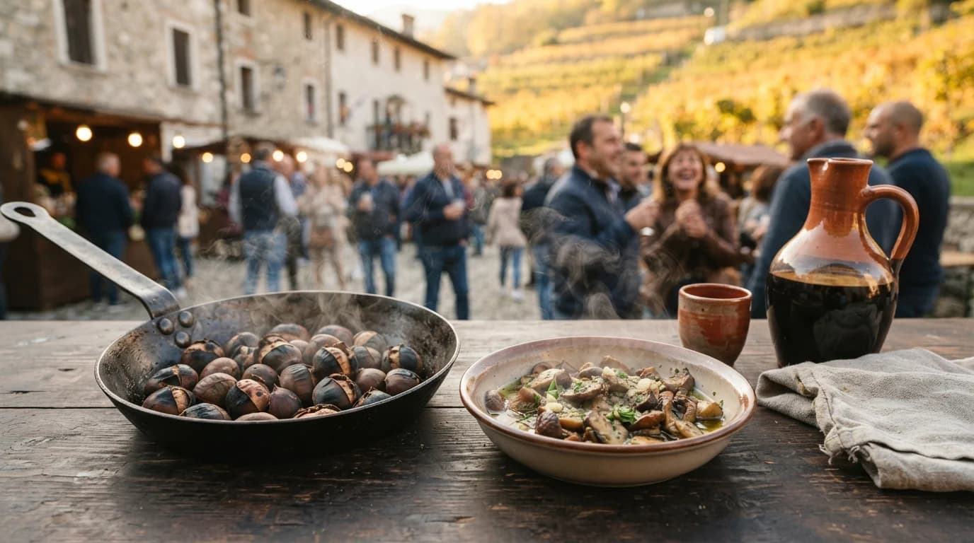 Ottobre Follinese - Festa della castagna e funghi