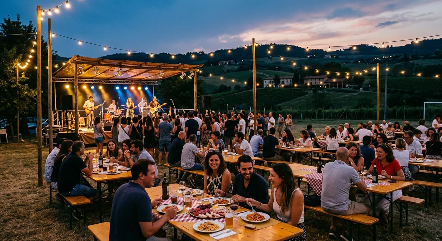 Pescarolo summer night