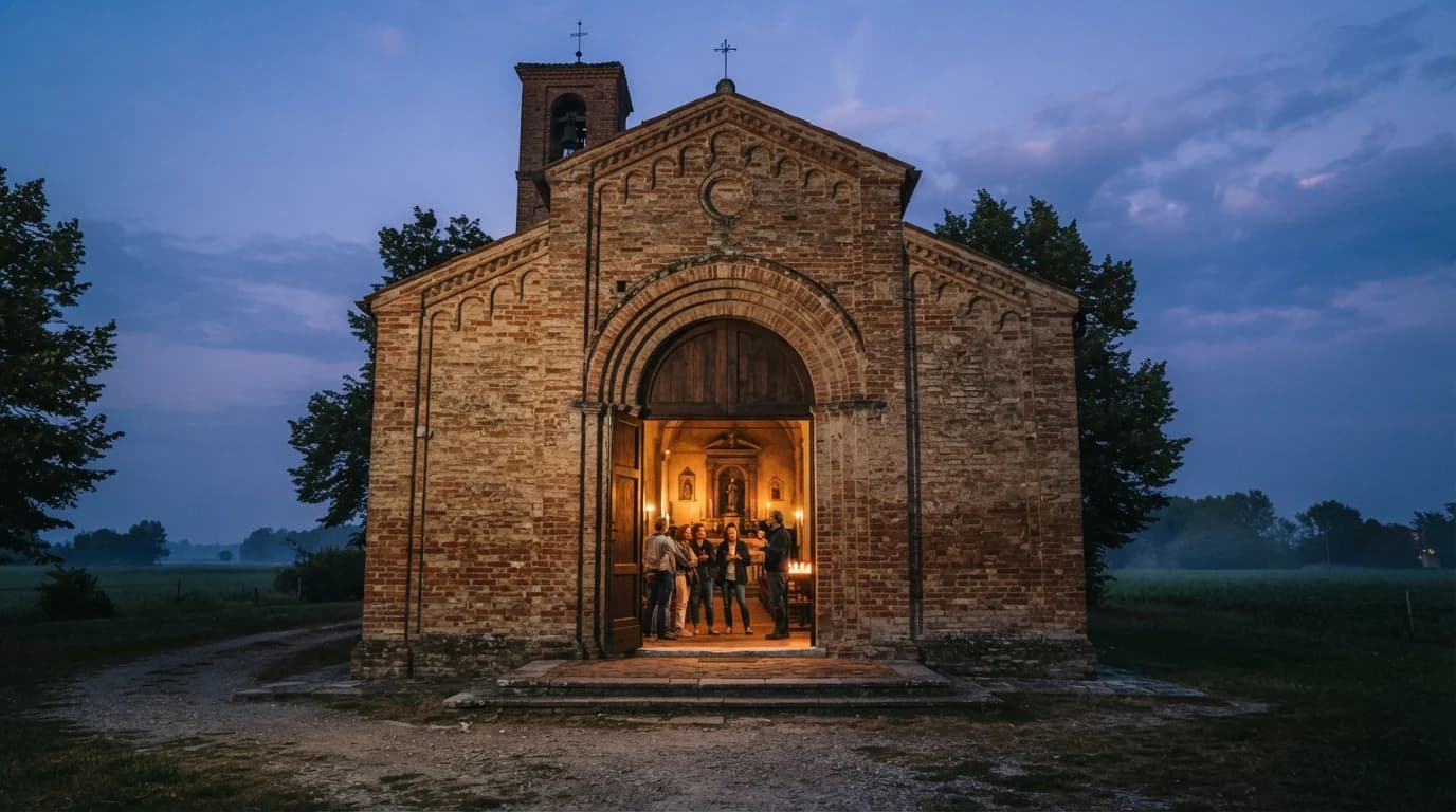 Pieve di San Venanzio - Visita all'Imbrunire