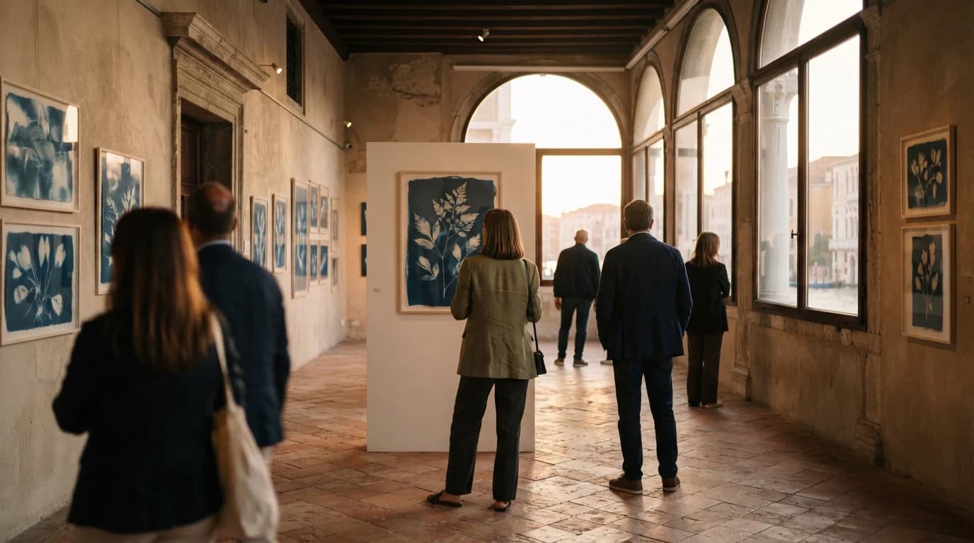 "Prime impressioni. Esplorazioni cianotipiche" mostra artistica a cura di Elenia Bozzato