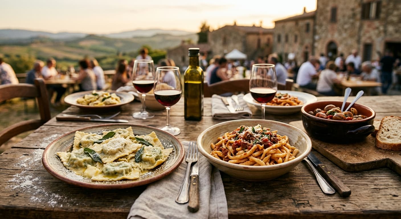 Sagra del Tortello, Strozzaprete e Lumache