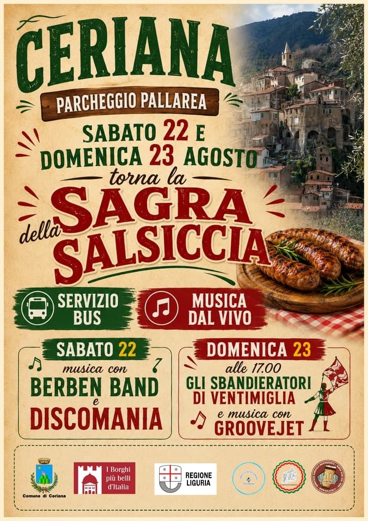 Volantino di Sagra della Salsiccia