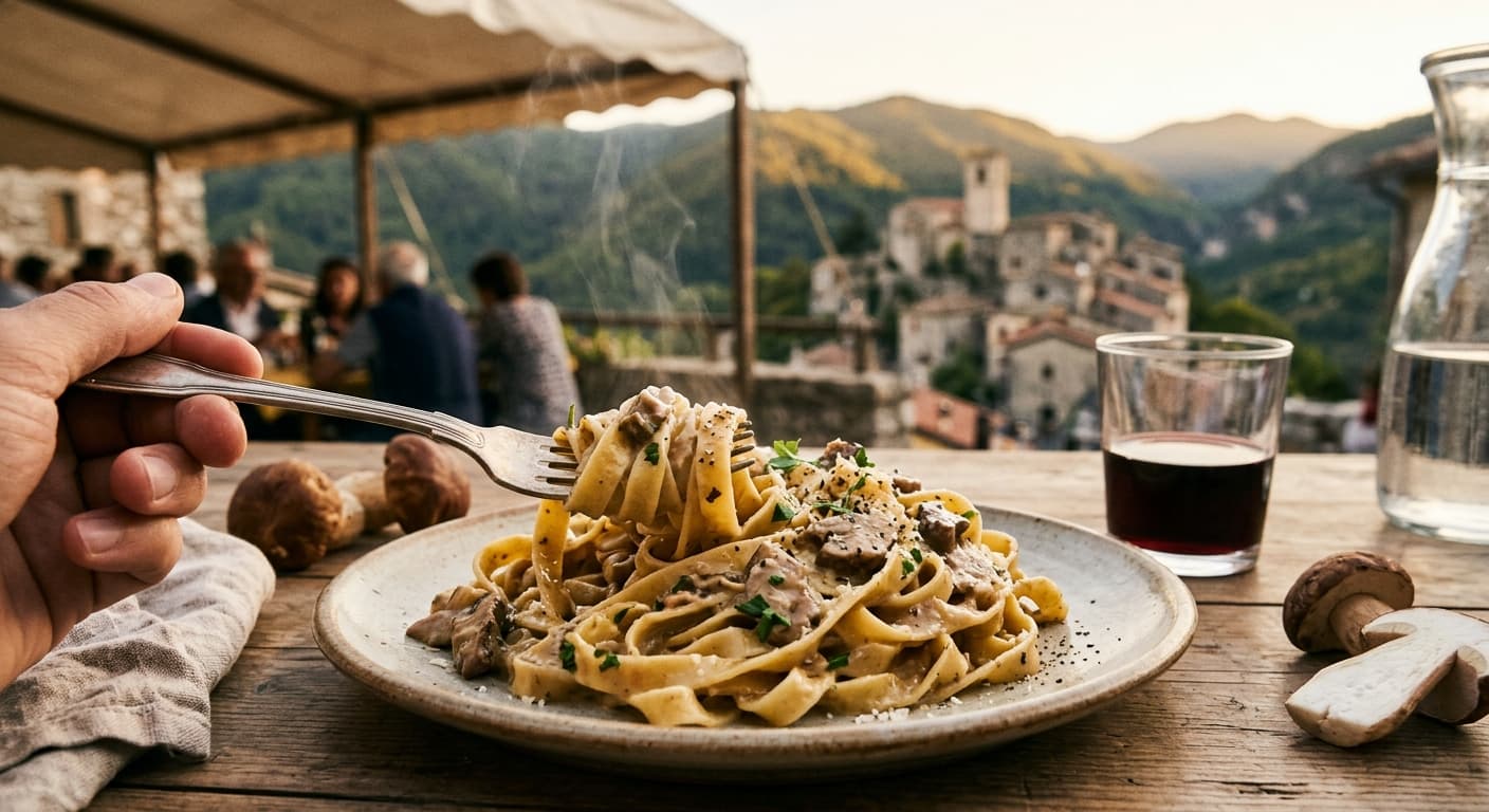 Sagra delle Fettuccine ai Funghi Porcini