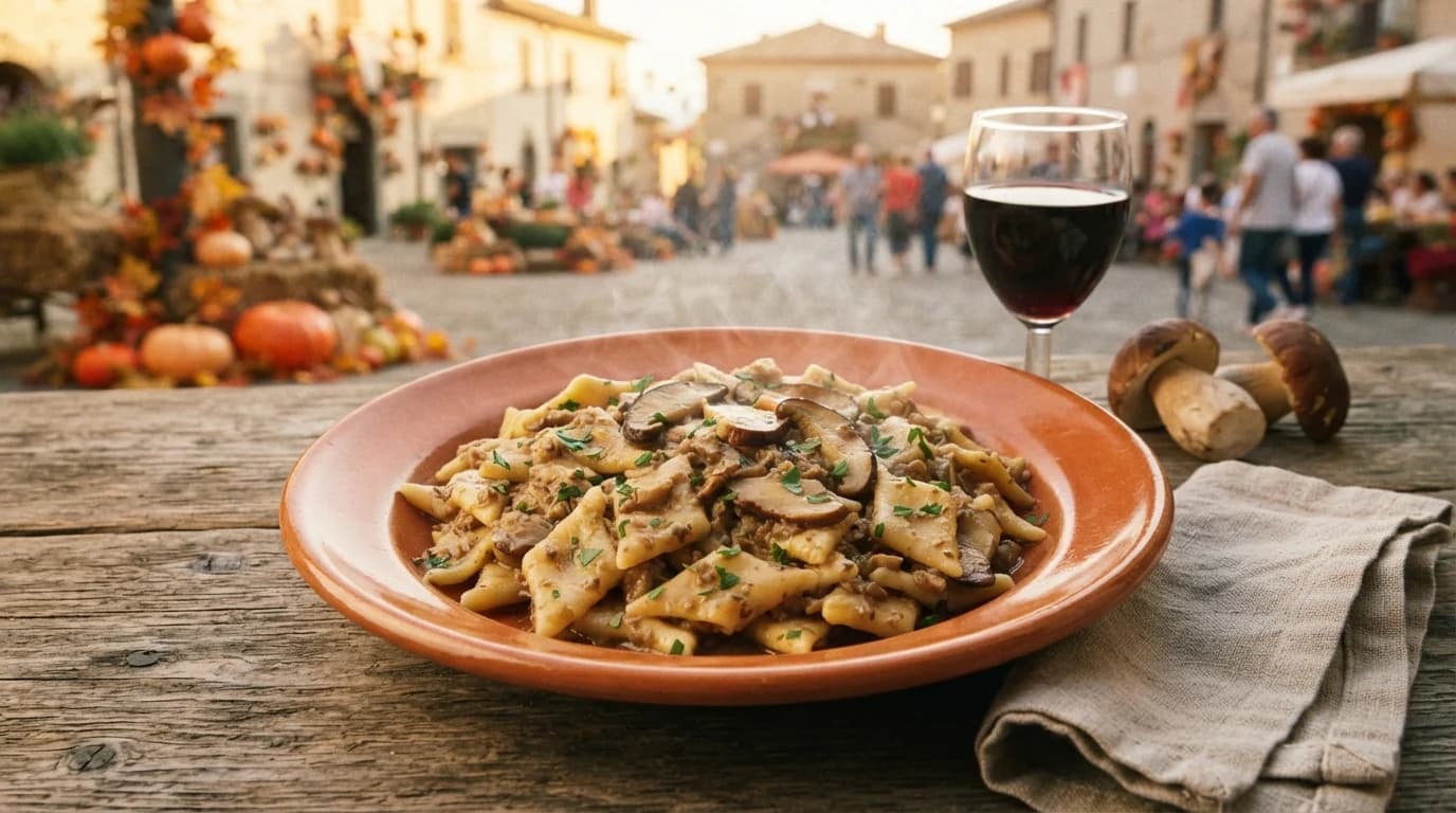 SAGRA DELLE TACCHIE AI FUNGHI PORCINI