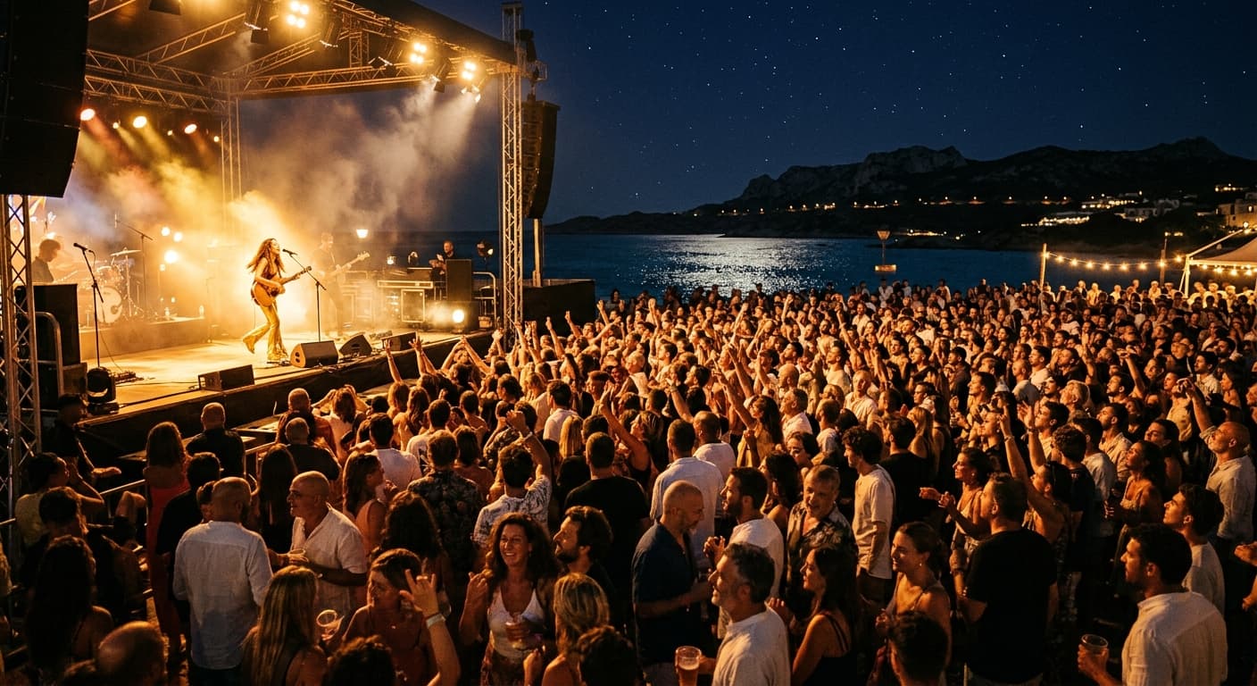 Sal Da Vinci in concerto a Golfo Aranci