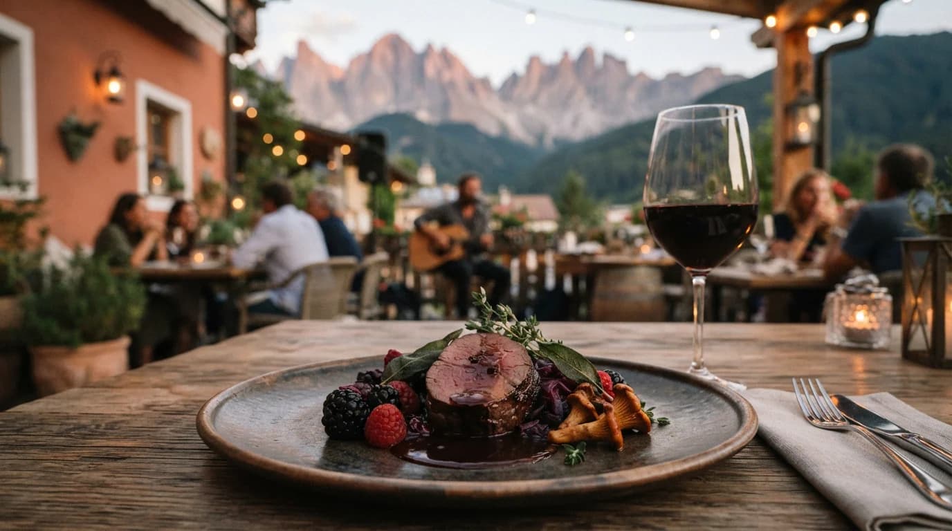 Selvaggina.Vino.Musica al Ristorante Joselie con All Eyes On