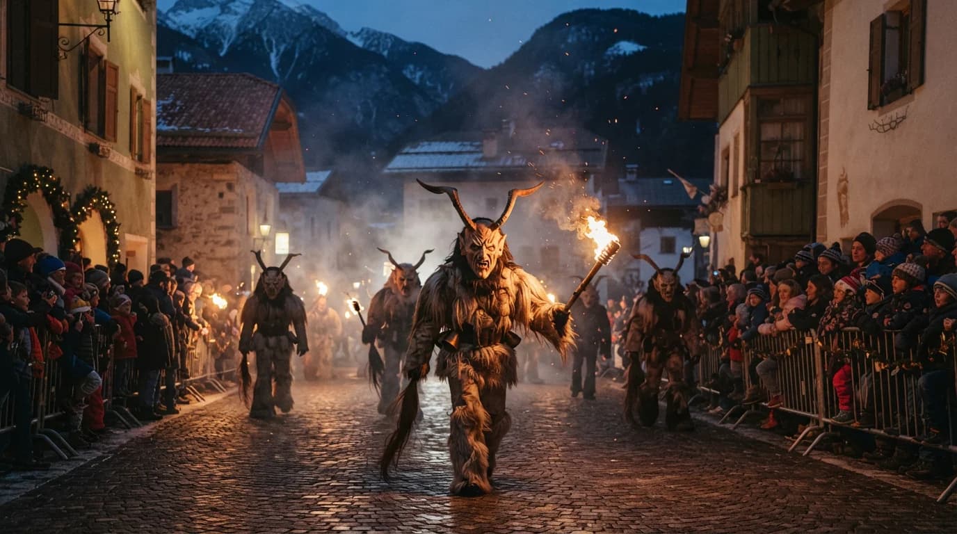 Sfilata dei Krampus a Bronzolo