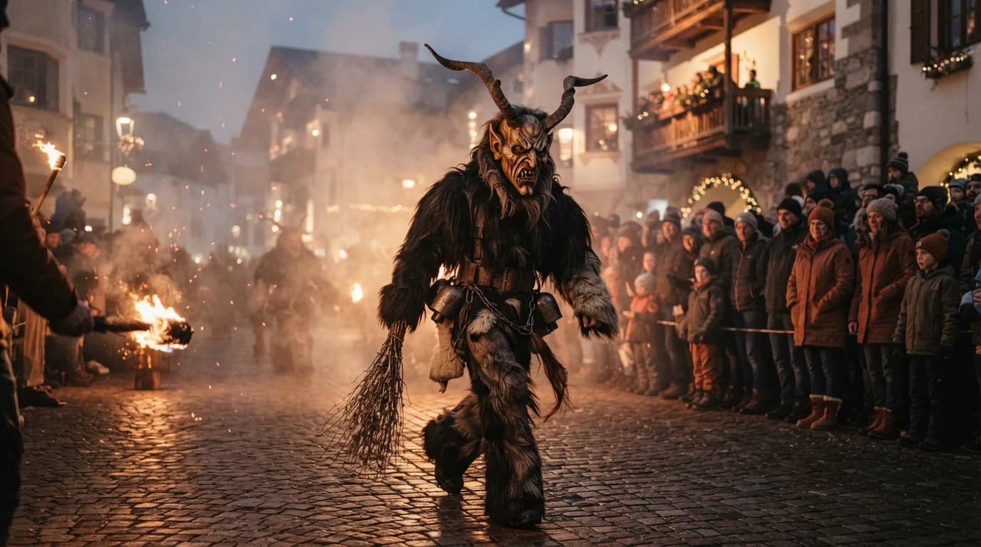 Sfilata dei Krampus a Laives
