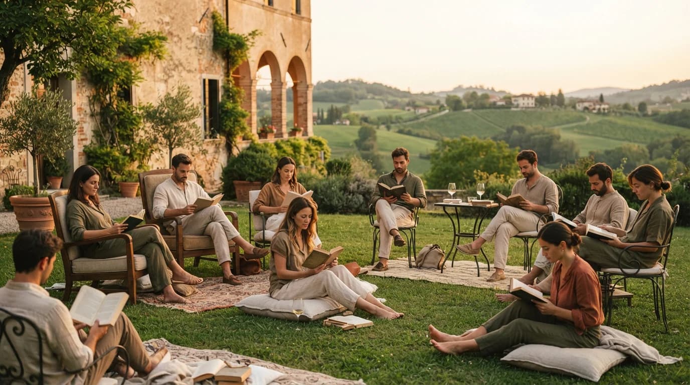 Silent Reading Party - Il tramonto