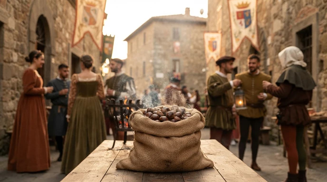 Soriano nel Cimino celebra l’autunno: dal 2 al 18 ottobre torna la Sagra delle Castagne, manifestazione storico rievocativa
