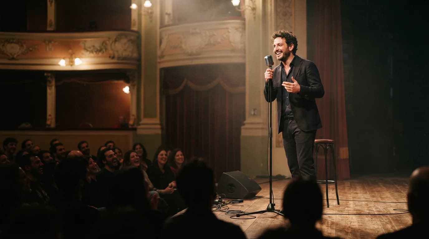 Tiberio cosmin – stand up comedy