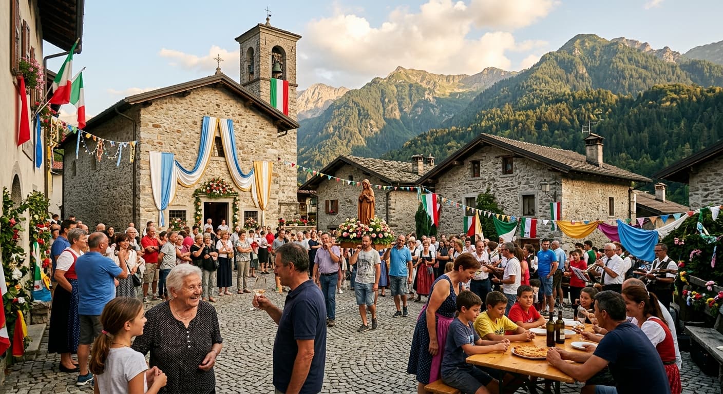 Trava di Lauco (UD) – Fieste di Madone d’Avost