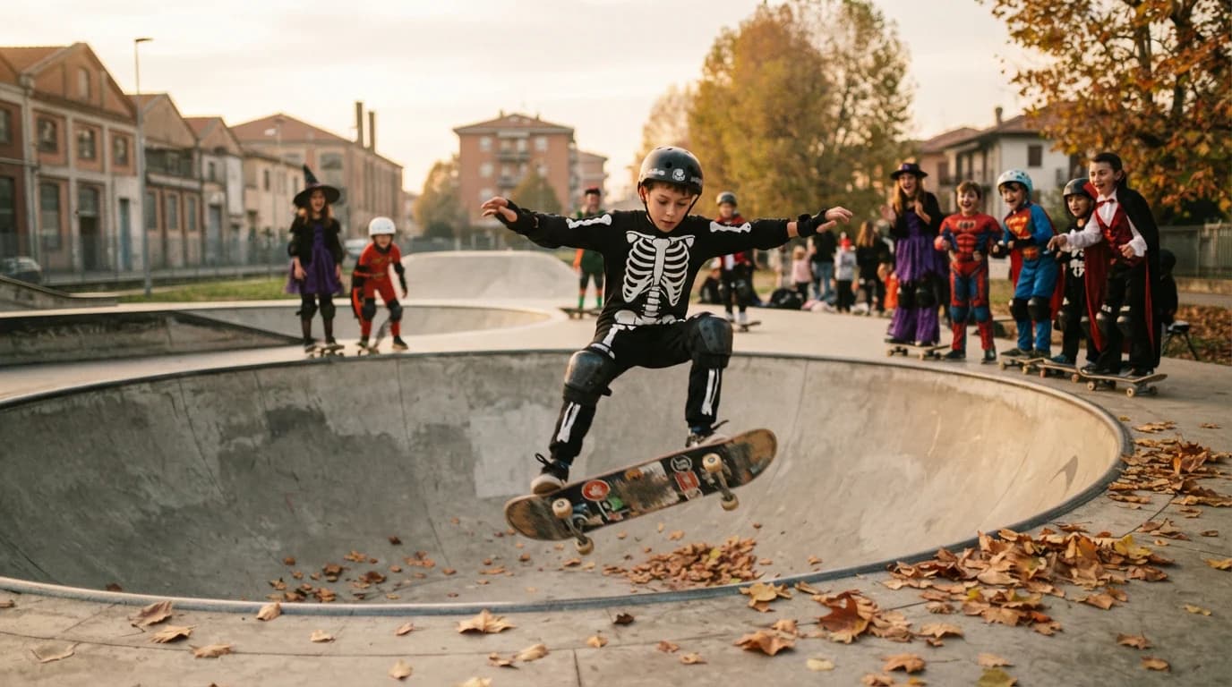 Trick or treat: halloween skate sesh