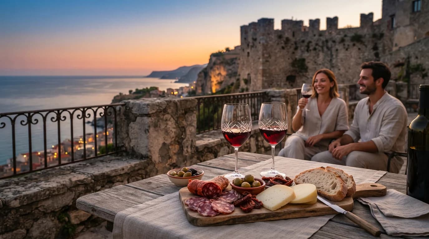 Un calice per Circe - Vino, mito e suggestioni al Castello di Scilla