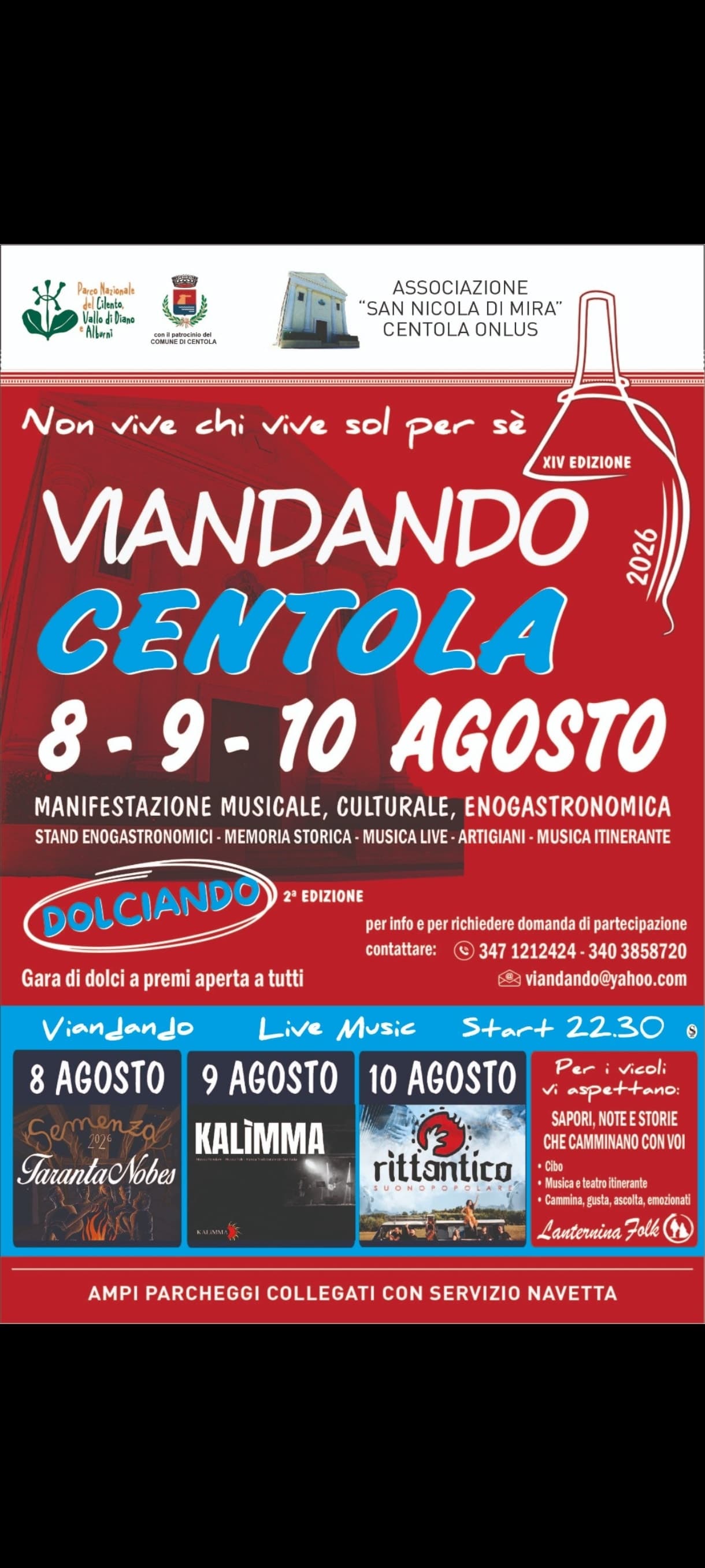 Viandando - Centola