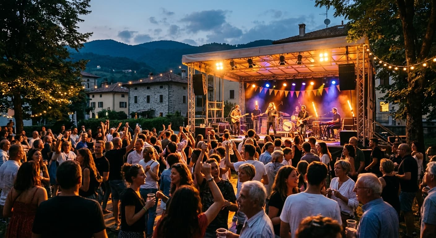 Villa Santina (UD) – San Lorenzo Music Lights