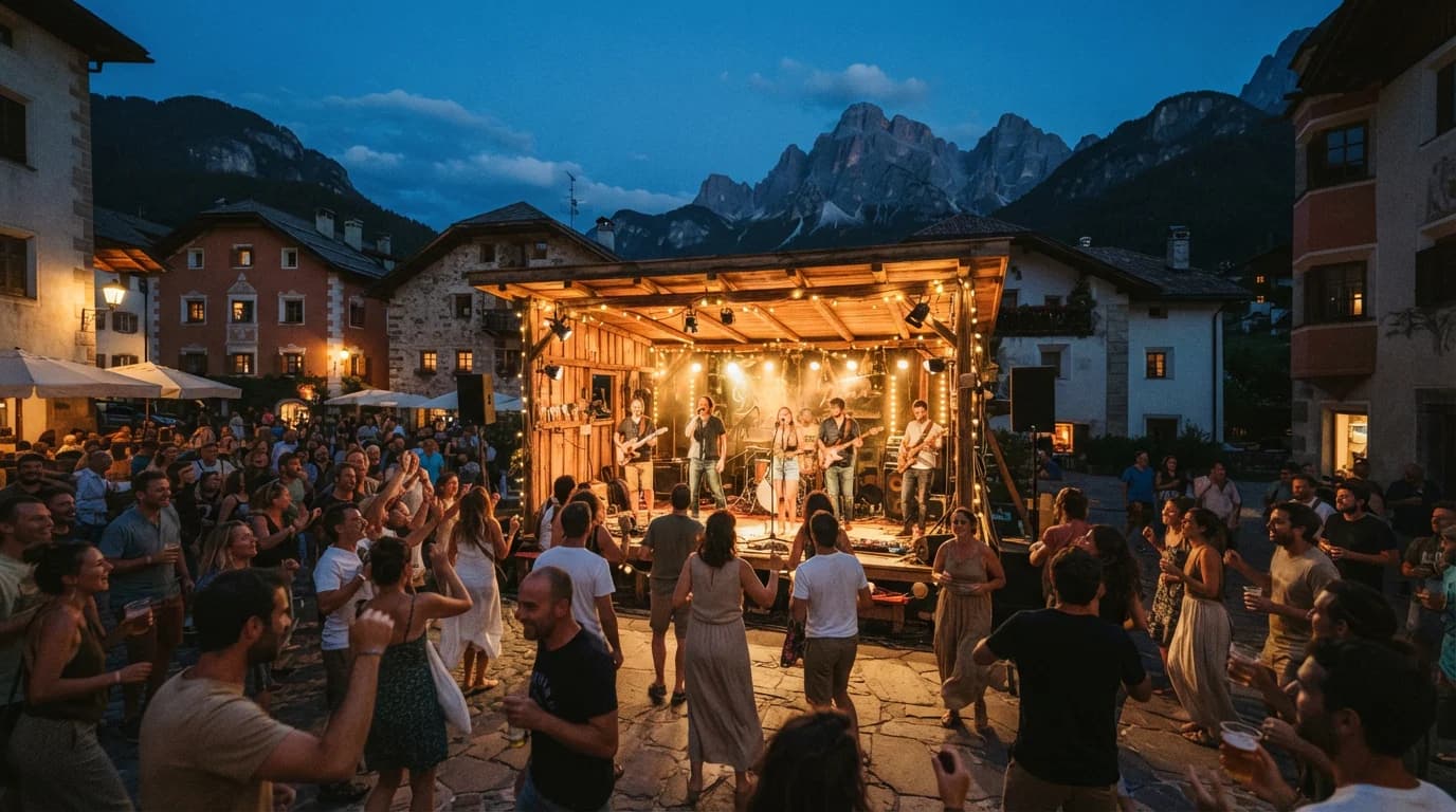 X-DAYS | Serata d'estate con il gruppo "The Blokes" a Scena