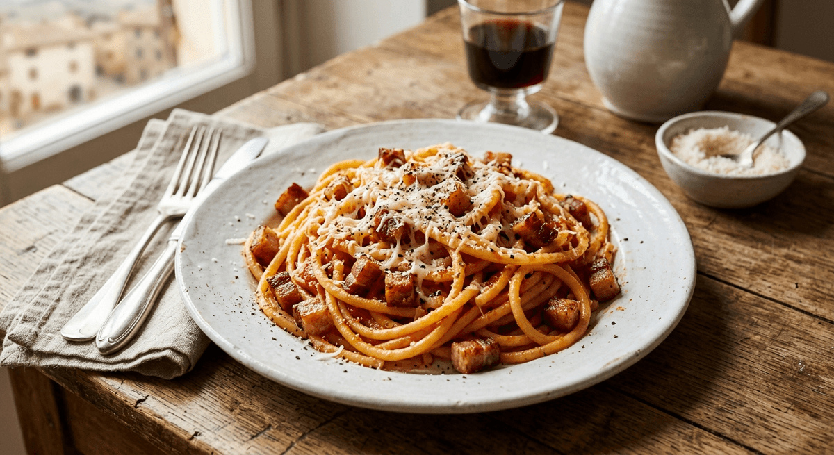 Bucatini all'amatriciana
