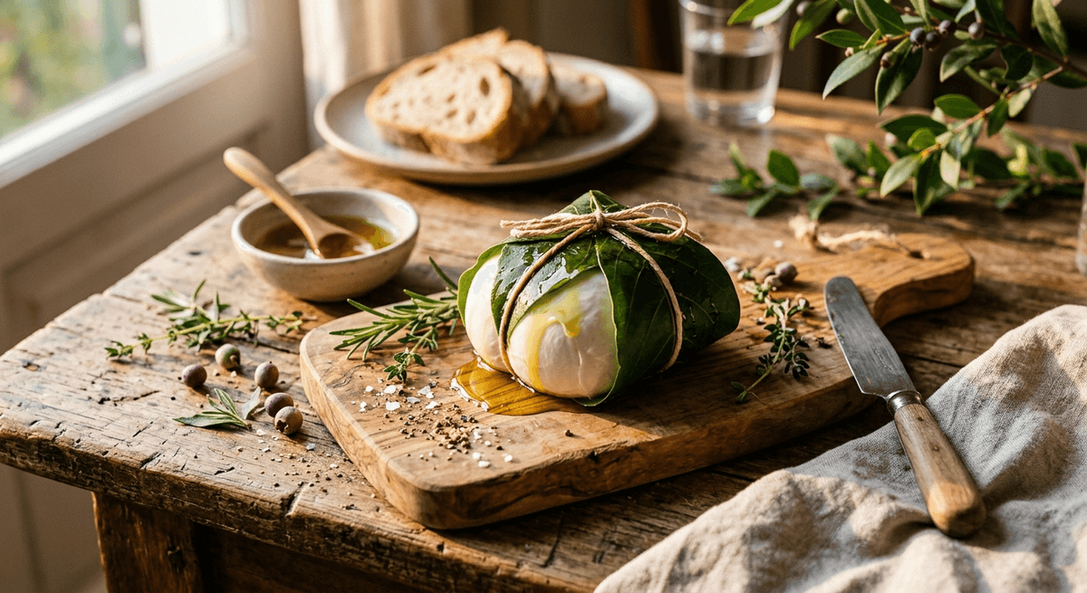 Mozzarella nella mortella