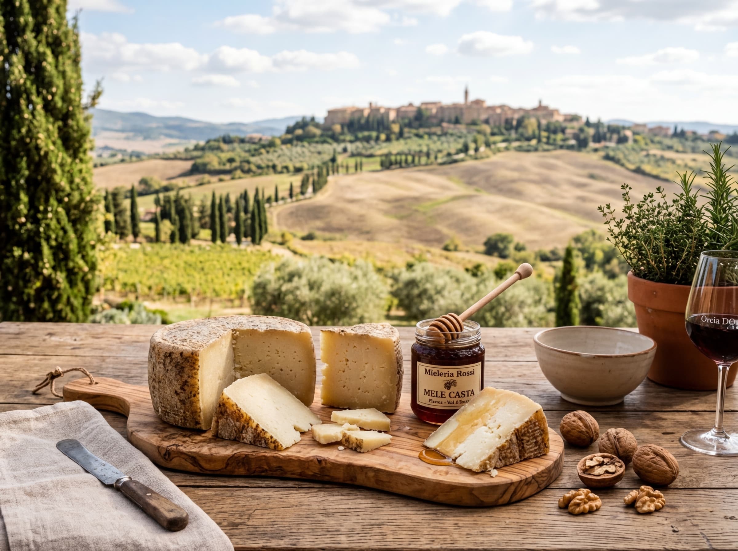 Pecorino di Pienza con Miele