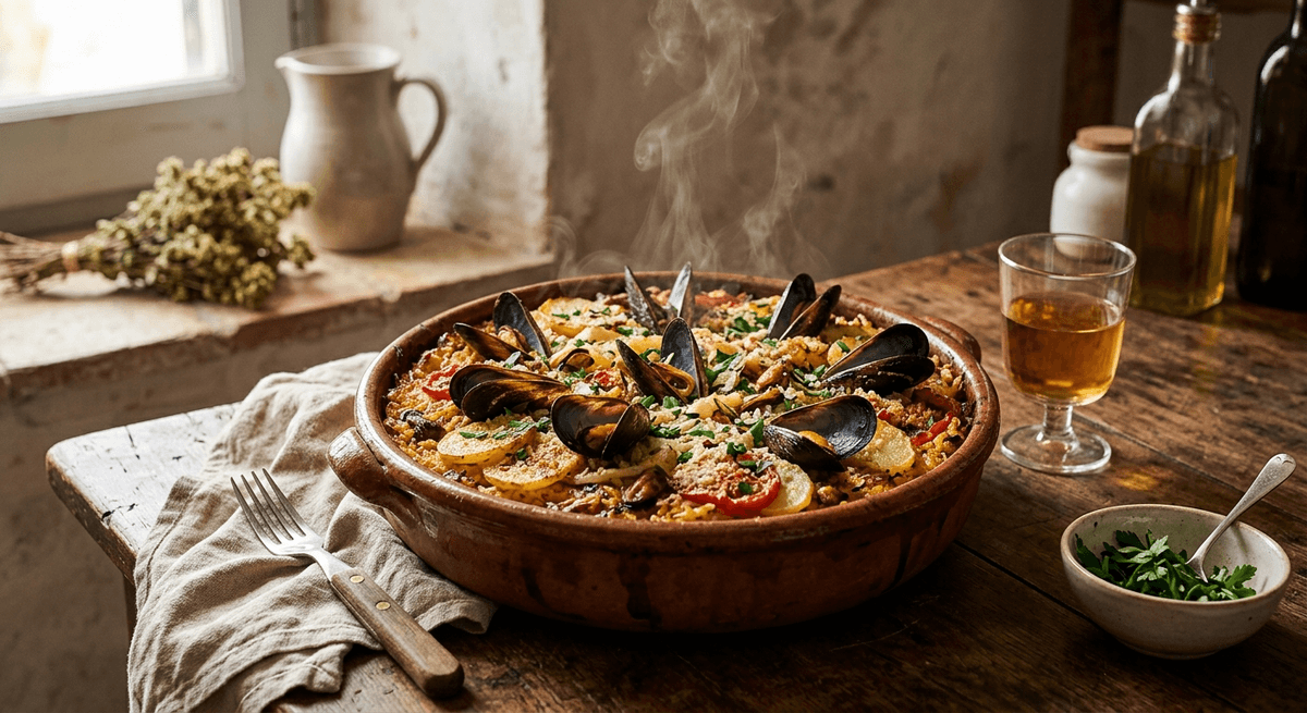 Riso patate e cozze