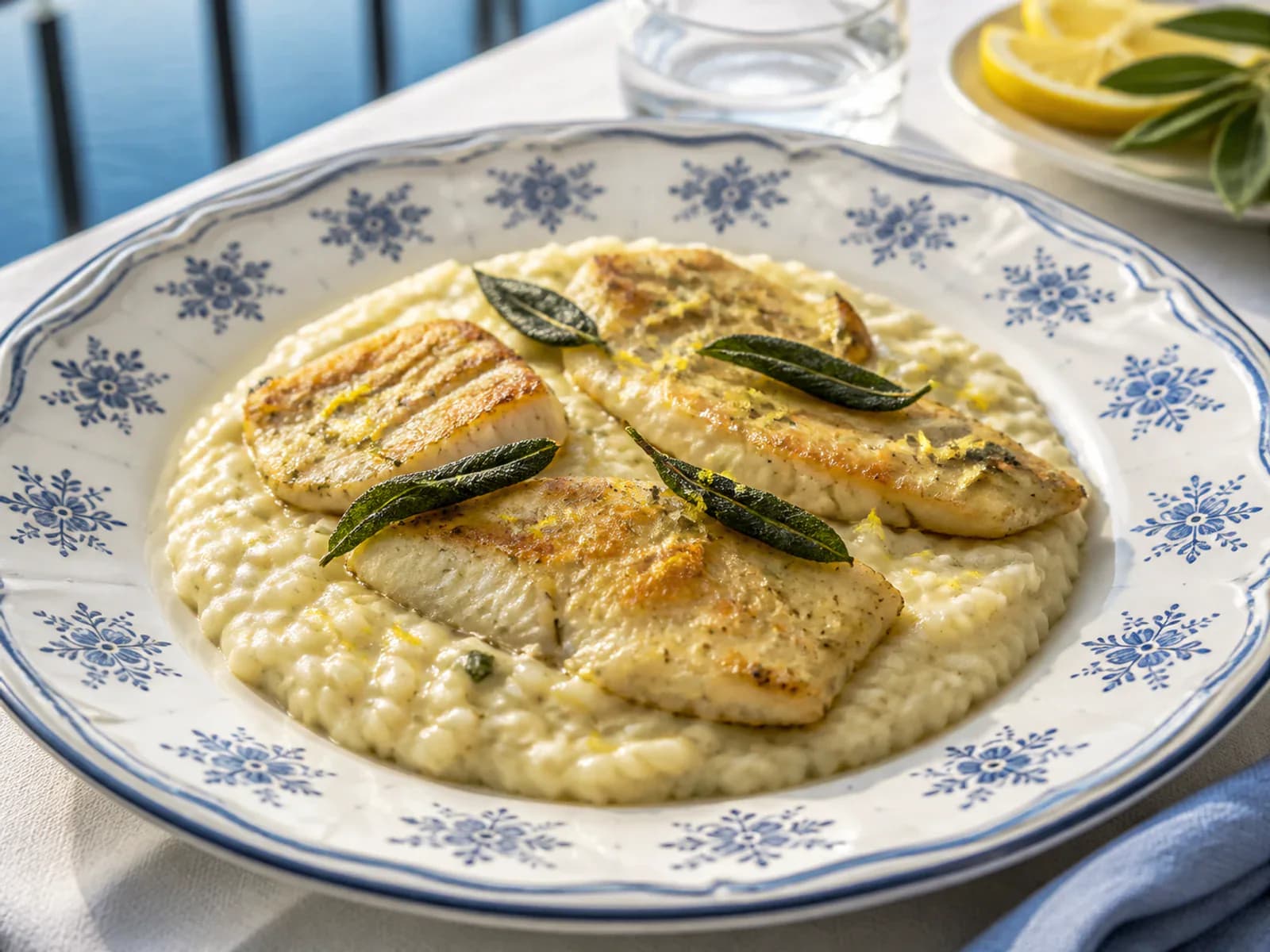 Risotto al Pesce Persico del Lago Maggiore
