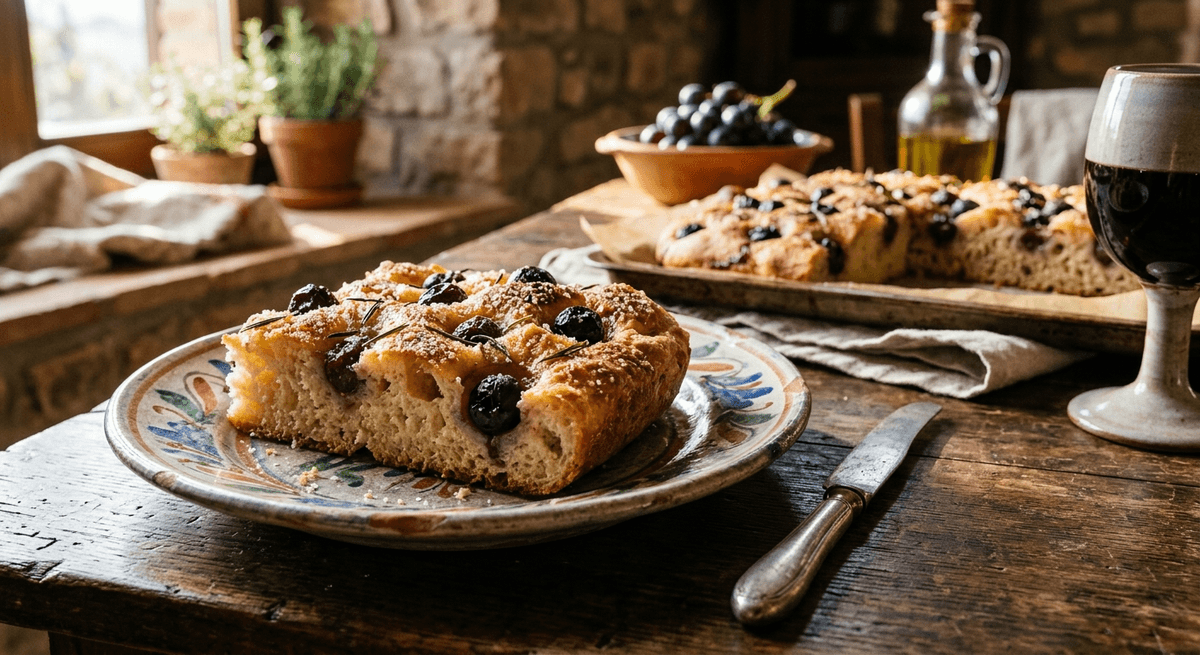 Schiacciata con l'uva