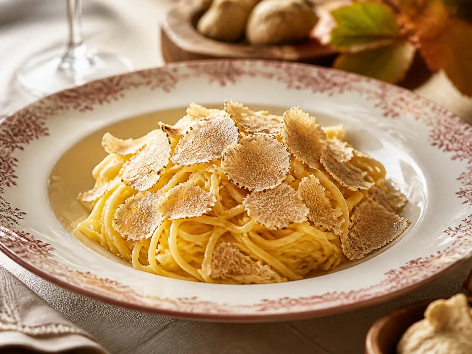 Tajarin al Tartufo Bianco d'Alba