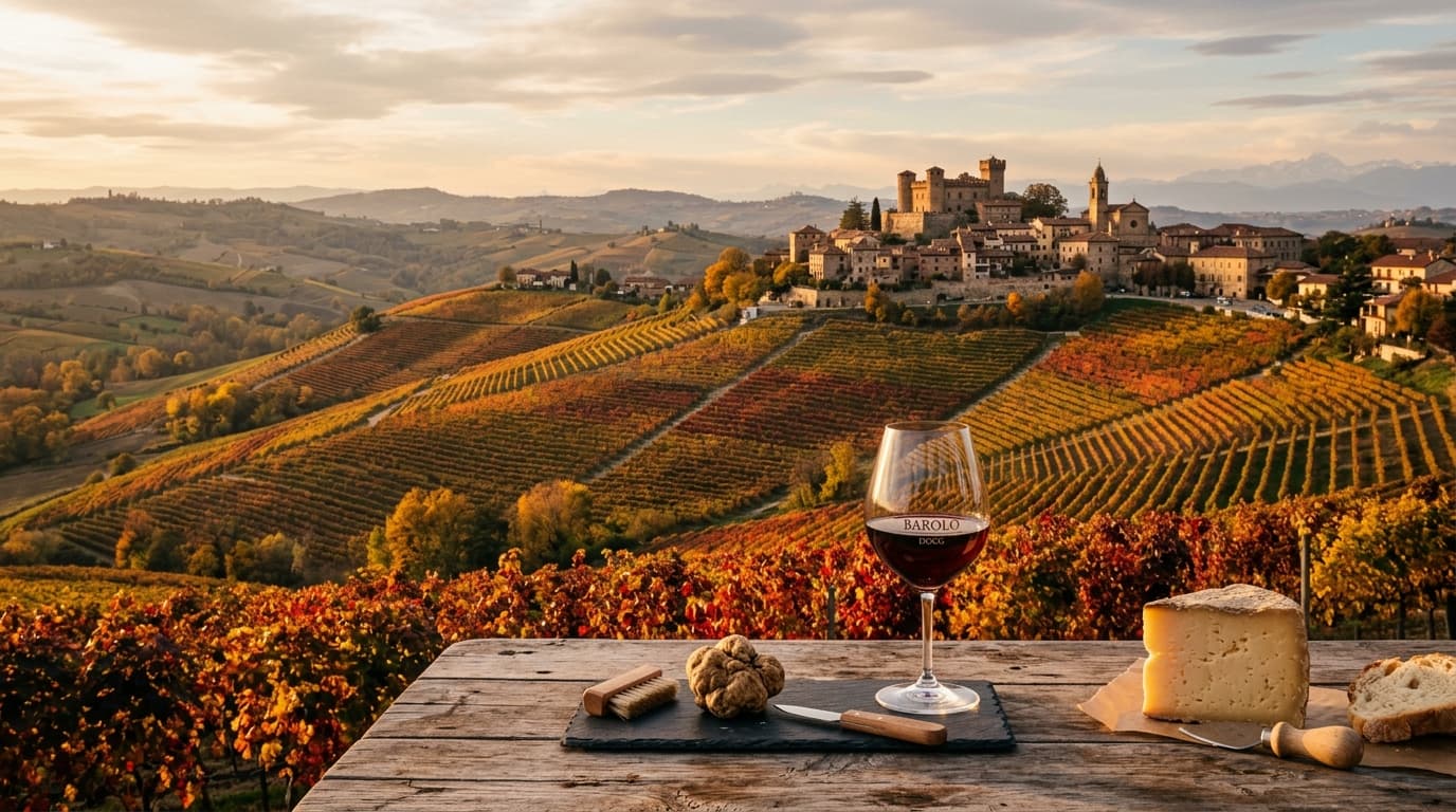 Tartufo, Nebbiolo und Hügel