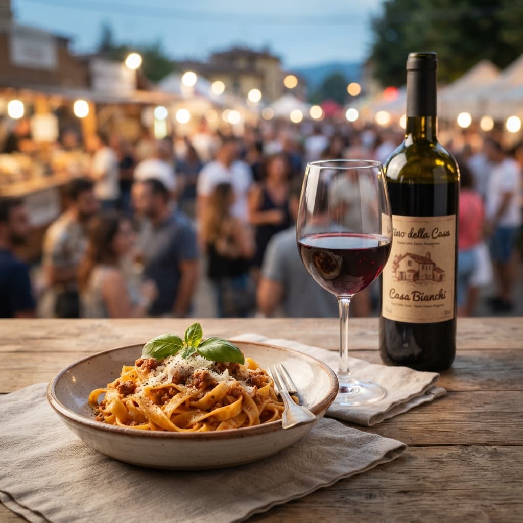 Vino rosso della casa