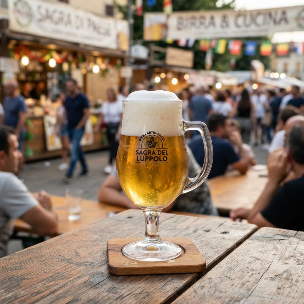 Birra media alla spina