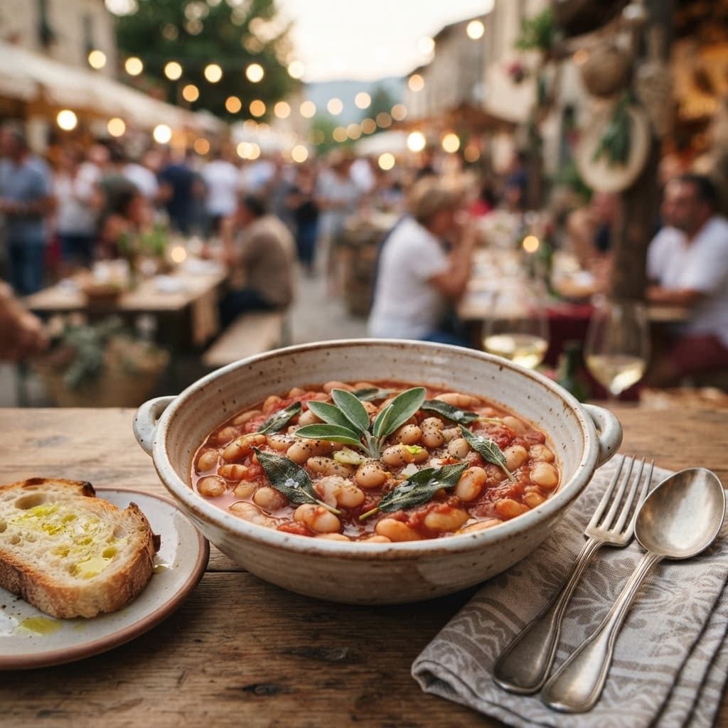 Fagioli con salvia