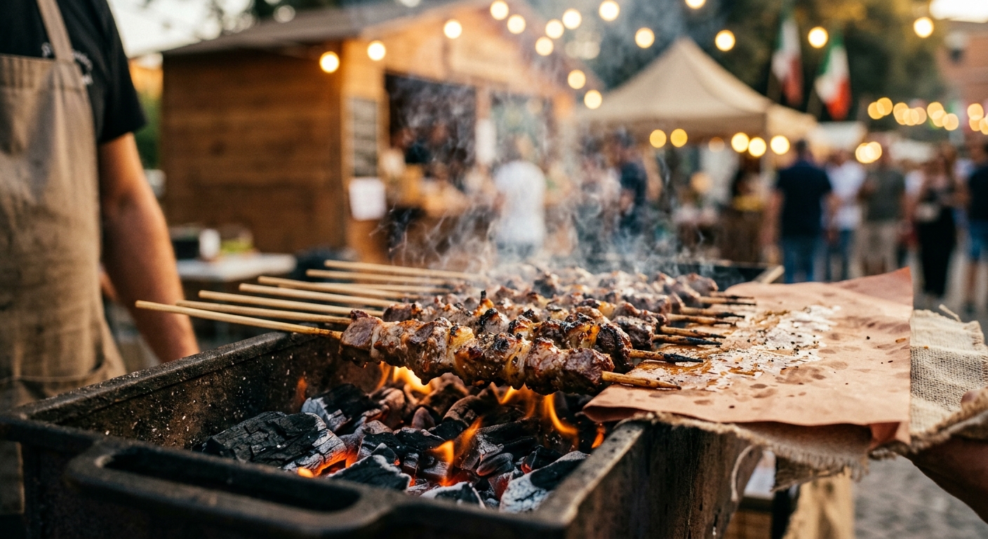 locandina Sagra degli Arrosticini Abruzzesi